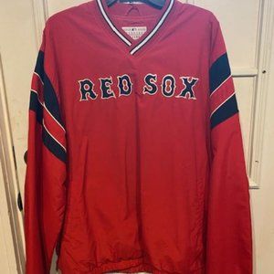 Men Red Sox wind breaker size large